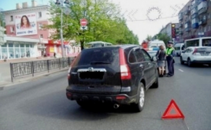 В центре Курска сбили пешехода В центре Курска сбили пешехода