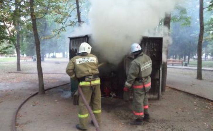 В курском парке В курском парке