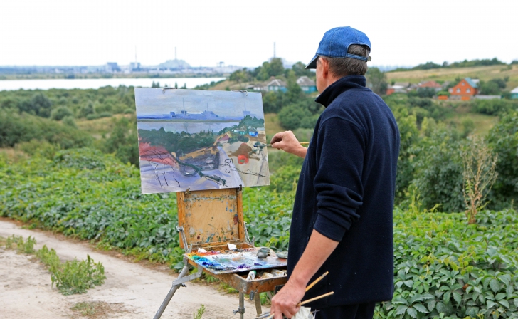 Курская АЭС в палитре ярких красок Курская АЭС в палитре ярких красок