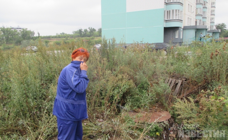 Новостройку Курска подмывает Новостройку Курска подмывает