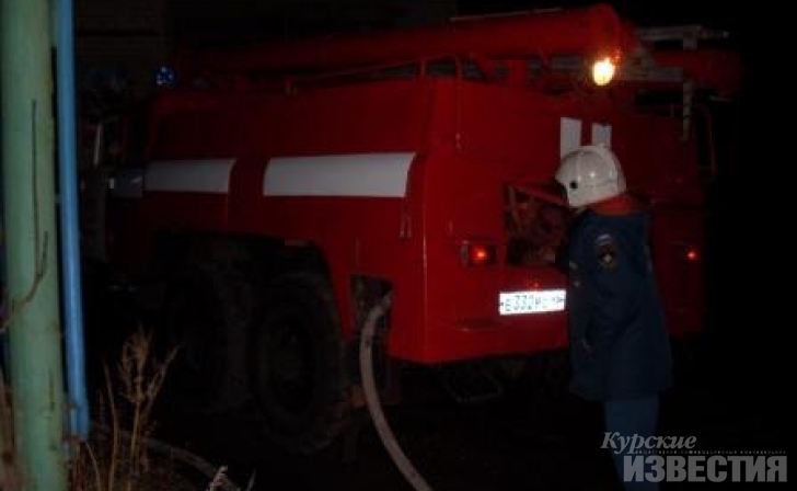В Курской области сгорел гараж В Курской области сгорел гараж