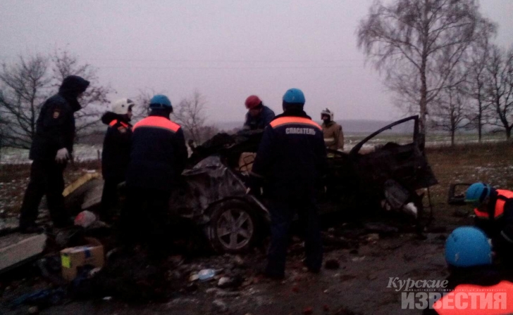 В Большесолдатском районе в страшном ДТП погибли 5 курян В Большесолдатском районе в страшном ДТП погибли 5 курян