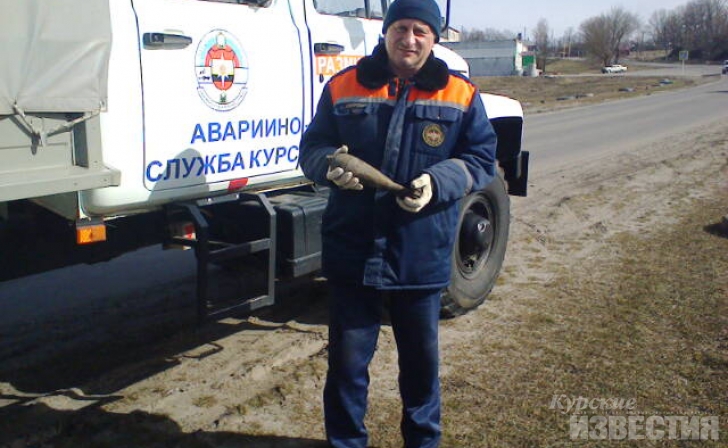 В Курской области нашли два боеприпаса военного времени В Курской области нашли два боеприпаса военного времени