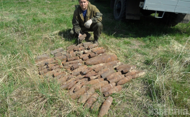 В Курской области найдены 88 боеприпасов военных лет В Курской области найдены 88 боеприпасов военных лет
