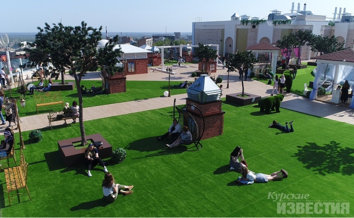 Куряне посмотрели кино на крыше Central Park Куряне посмотрели кино на крыше Central Park