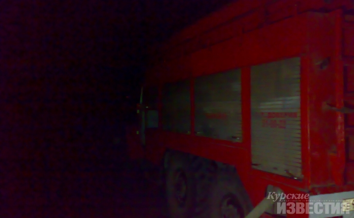 Из-за пожара в Курской области обрушилась крыша дома Из-за пожара в Курской области обрушилась крыша дома