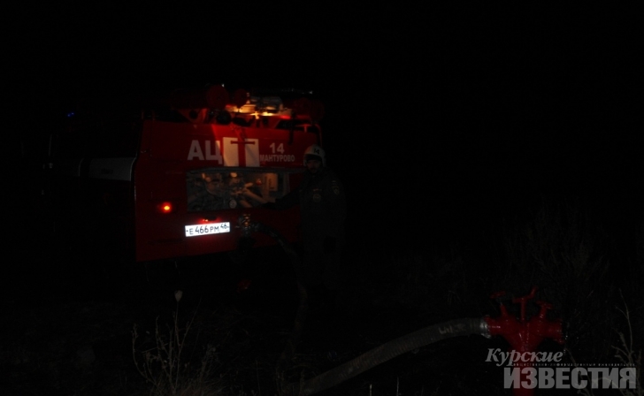 В Курской области в сарае сгорел стог сена В Курской области в сарае сгорел стог сена