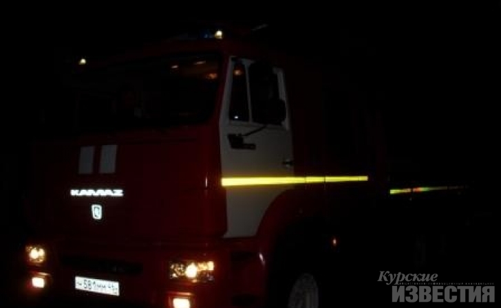 В Курской области сгорел деревянный дом В Курской области сгорел деревянный дом