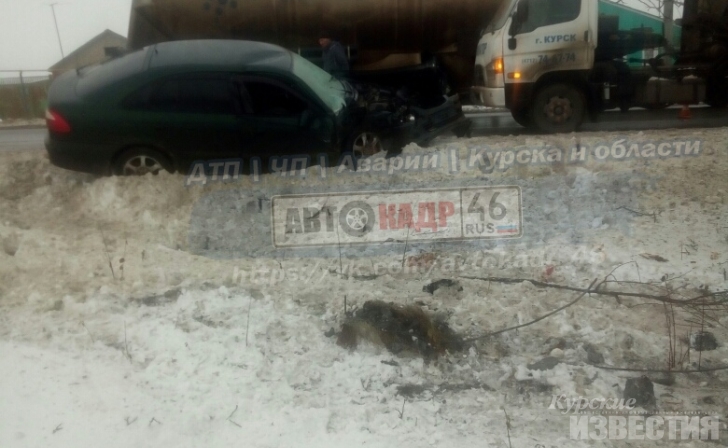 В тройном ДТП в Курском районе есть пострадавший В тройном ДТП в Курском районе есть пострадавший