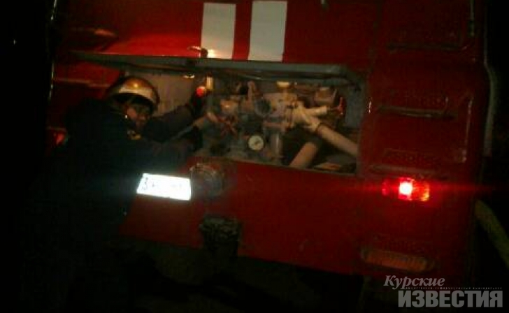 В Курской области сгорел гараж В Курской области сгорел гараж
