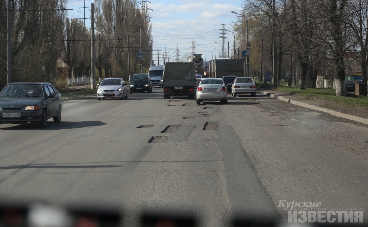 Ремонт дорог в Курске немного откладывается Ремонт дорог в Курске немного откладывается