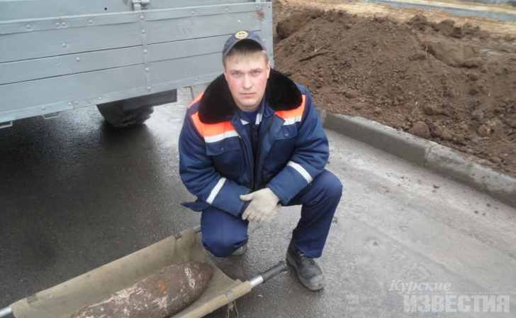В Курске нашли 50-килограмовую авиабомбу В Курске нашли 50-килограмовую авиабомбу