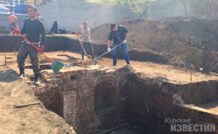 В ходе археологических работ в Курске обнаружены уникальные находки В ходе археологических работ в Курске обнаружены уникальные находки