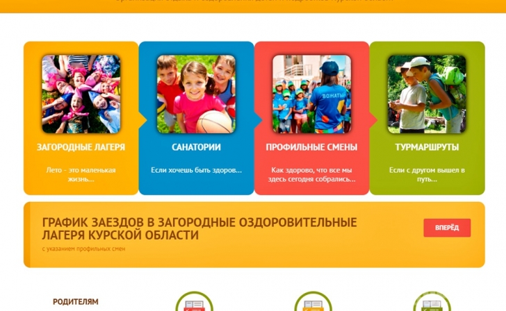 Куряне смогут узнать об организации отдыха детей на портале летокурск.рф Куряне смогут узнать об организации отдыха детей на портале летокурск.рф