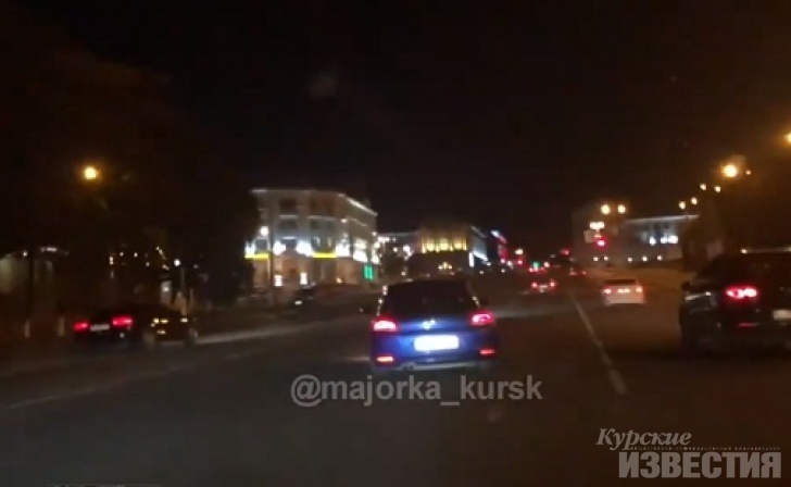 Курян возмутил беспредел на дорогах вечернего города Курян возмутил беспредел на дорогах вечернего города