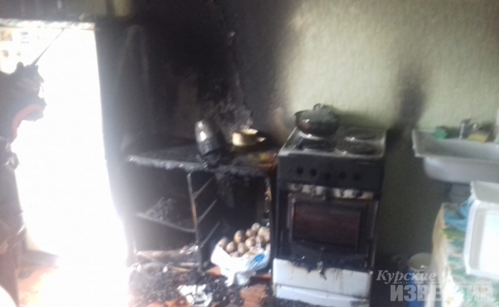Курские спасатели справились с пожаром на 12 этаже Курские спасатели справились с пожаром на 12 этаже