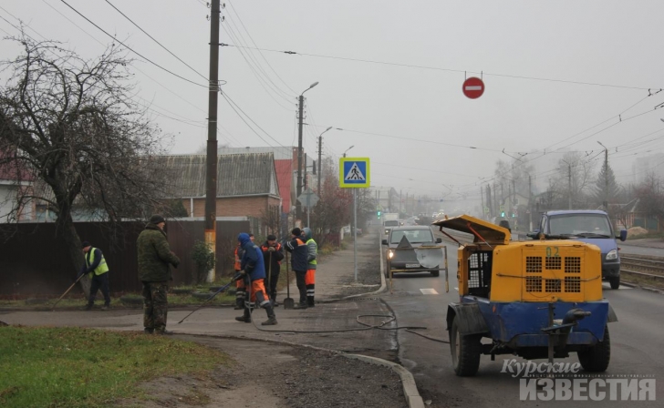 В Курске обустраивают съезды В Курске обустраивают съезды