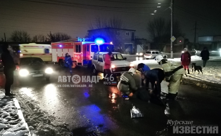 44-летнюю курянку сбила «Нива» 44-летнюю курянку сбила «Нива»