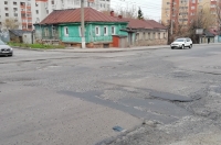 Курск. На улице Красной Армии снова ремонтируют дорогу