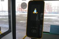 В Курске в новые автобусы «Ситимакс» установили валидаторы