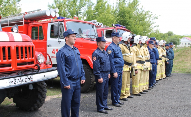 Под Курском освятили новый пост пожарной охраны Под Курском освятили новый пост пожарной охраны