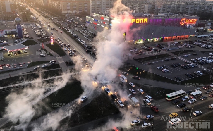 В Курске на теплосетях произошла очередная авария В Курске на теплосетях произошла очередная авария