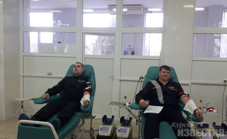 В Курской областной станции переливания крови состоялась акция «Равнение на добро!» В Курской областной станции переливания крови состоялась акция «Равнение на добро!»