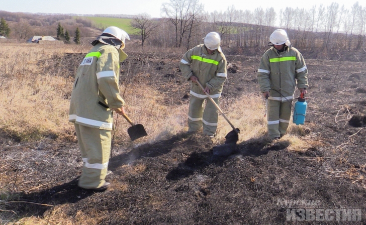 В Курской области пенсионерка погибла, пытаясь потушить горящую траву В Курской области пенсионерка погибла, пытаясь потушить горящую траву