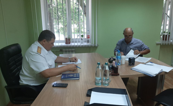 В Курской области прошёл прием граждан в региональном СК