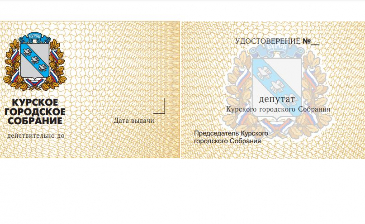 Депутатам Курского горсобрания готовят удостоверения из кожи «наппа»