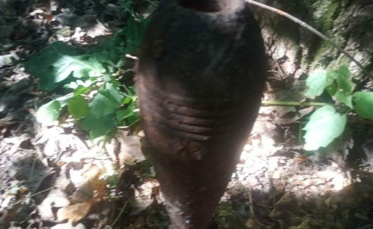 В Курчатовском районе 23 августа нашли минометную мину