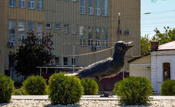 В Курске установили вторую скульптуру Соловья