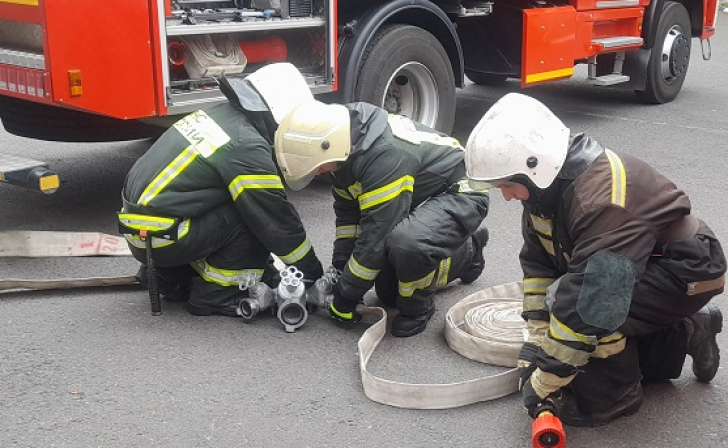 В Горшеченском районе Курской области сгорел жилой дом