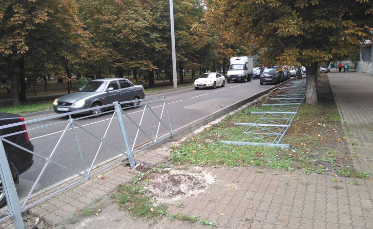 Мэрия Курска рассказал общественнику о необходимости установки пешеходных заборов