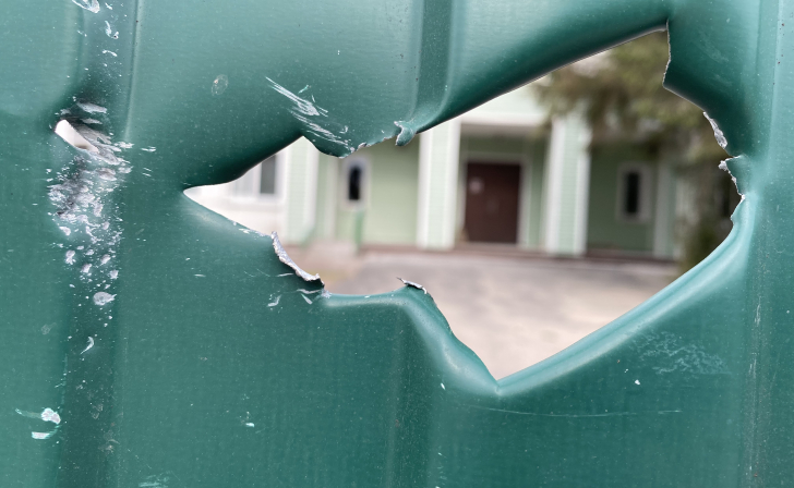 В Курской области обстреляно приграничное село Гуево