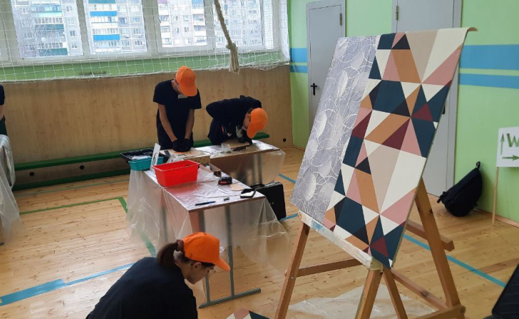 Команда курской школы № 40 победила в конкурсе по технологии «Юный мастер»