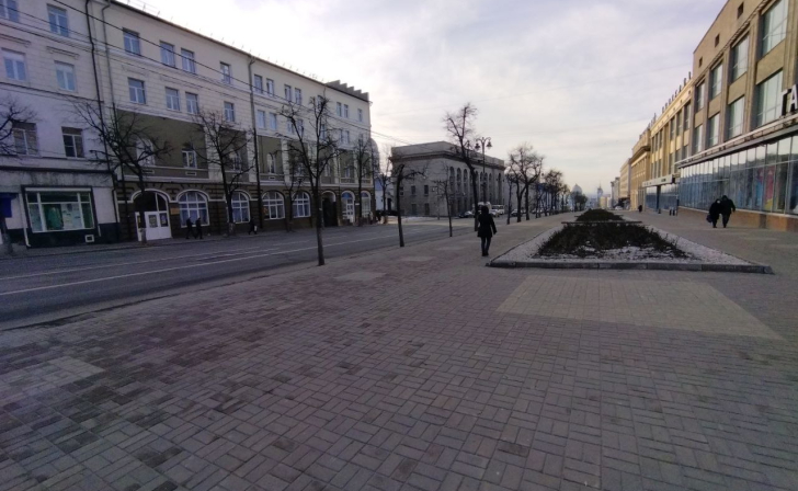 В Курске на реконструкцию пешеходной зоны ул.Ленина выделили 16 млн рублей