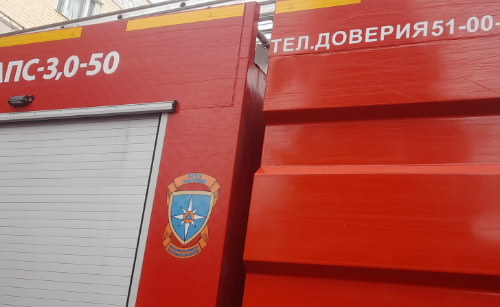 В Курской области в жилом доме сгорел чердак