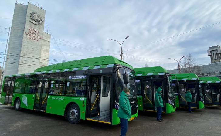 В Курск прибыли первые 12 новых автобусов Volgabus