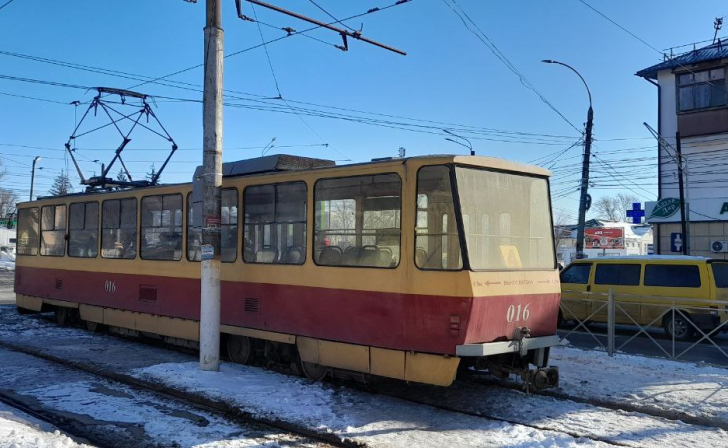 В Курске 10 января трамвай №4 будет ходить только до Сумского моста