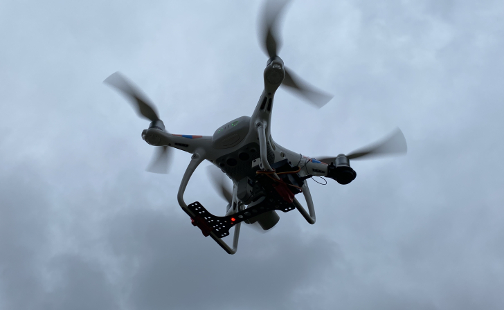 В Курске 20 января над Железнодорожным округом будет летать квадрокоптер МЧС