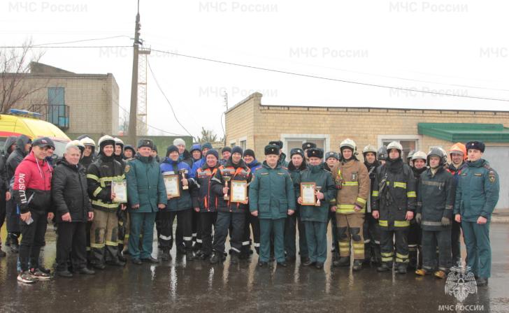 В Курске прошли соревнования по ликвидации последствий аварий