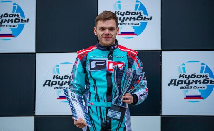 Курский гонщик завоевал серебро на международном соревновании по картингу «Кубок дружбы»
