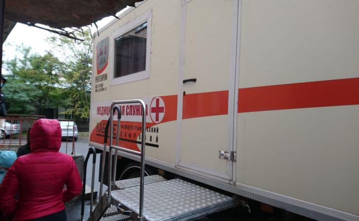 В Курске 2 мая на улице будет работать передвижной флюорограф