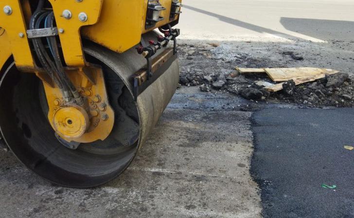 В Курске продолжается капремонт автомобильных дорог