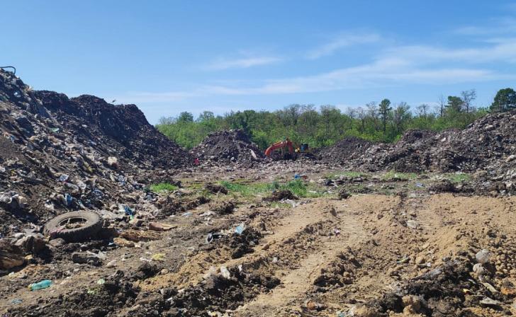 В Обояни Курской области ликвидируют свалку площадью 3,9 га