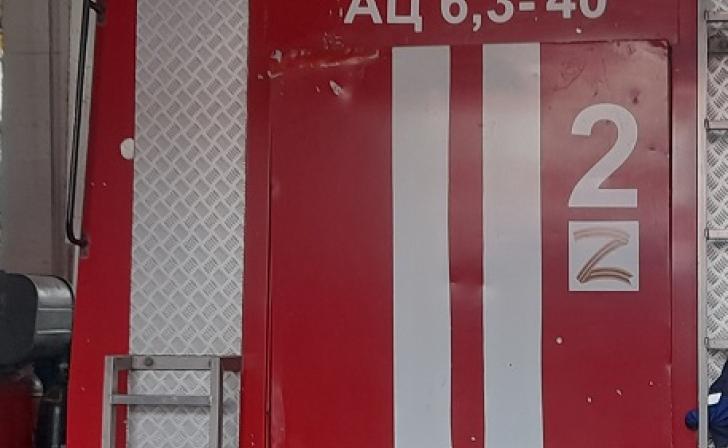 Рано утром в Курске на улице Тускарной сгорел автомобиль «Хендай Солярис»