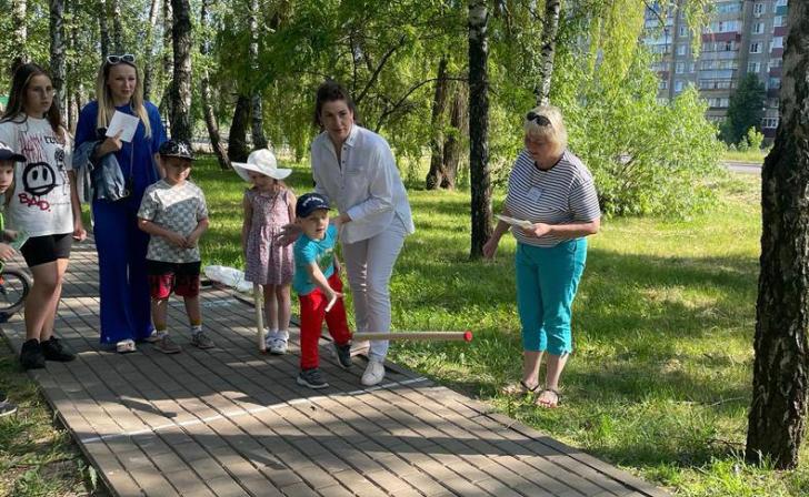 В Курске прошёл чемпионат по дворовым играм