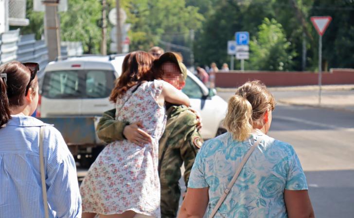 В двухнедельный отпуск вернулись мобилизованные куряне