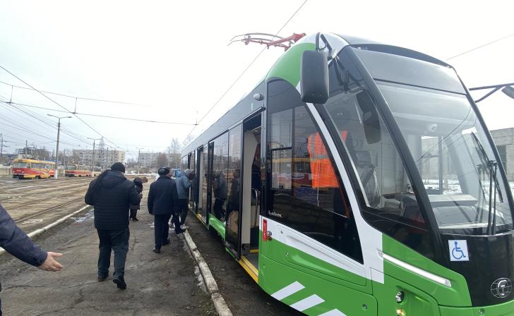 В Курске 7 новых трамваев выйдут на линию в первом квартале 2024 года